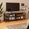 TV stolek vintage do obývacího pokoje, rustikální hnědá, Náhled obrázku produktu 4