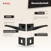 DOMINO Türgriff Drückergarnitur BB-Buntbart | Rosette | Produktbild-Vorschau 8