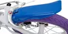 Close-up of the rear wheel and fender of a child's bicycle. Voir les images du produit