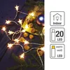 LED Lichterkette Deko Beleuchtung Sterne Motiv 20 LED Produktbild-Vorschau 2