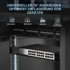 Extralink Fachboden für Netzwerkschrank 250mm 19" 1U 1HE Produktbild-Vorschau 3