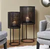 Hiroko Kerzensäule groß, Eisen, schwarz/gold H 91 cm D 41 Produktbild-Vorschau 4