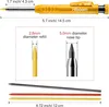 3 Tieflochmarker Bleistifte Zimmermannsbleistifte mit 21 Produktbild-Vorschau 3