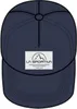 Dunkelblaue Kappe "Flat Hat" von La Sportiva; mit markantem Logo auf der Vorderseite.