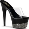 ADORE-701-3 Damen Slipper von Pleaser, Transparent EU 36, Produktbild-Vorschau 1