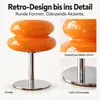 Glas Tischlampe im Retro-Design – LED Nachttischlampe Produktbild-Vorschau 2