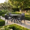di volio Gartenmöbel Set LICATO – grau, moderne Balkonmöbel Produktbild-Vorschau 4