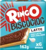 Pavesi Ringo Bisco Cioc Latte, Keks mit Milchfüllung und Produktbild-Vorschau 2