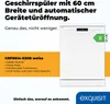 Exquisit Geschirrspüler GSP9614-030B weiss | Spülmaschine Produktbild-Vorschau 2
