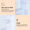 KLARSTEIN CoolArt - Combiné réfrigérateur-congélateur, Voir les images du produit 5