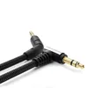 Two angled 3.5mm audio cables with right-angle connectors are shown against a white background. Anteprima dell’immagine prodotto