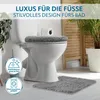 Benkstein WC-Vorleger-Set 2-tlg dunkelgrau Produktbild-Vorschau 2