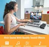 Roll Piano 88 Tasten Up Keyboard unterstützt MIDI 128 Töne Produktbild-Vorschau 2
