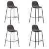 5-tlg. Bar-Set Stoff Dunkelgrau Produktbild-Vorschau 2