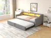 MODFU Schlafsofa mit ausziehbares Bett,90/180x200 Tagesbett Produktbild-Vorschau 5