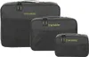 Three packing cubes of different sizes are arranged in a staggered formation against a white background. Anteprima dell’immagine prodotto
