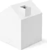 A white house-shaped tissue box with a chimney. Anteprima dell’immagine prodotto