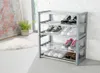 A shoe rack filled with shoes in a room. Produktbild-Vorschau