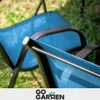 Metall Gartenstühle für Terrasse Balkon Gartensessel blau 4 Produktbild-Vorschau 4