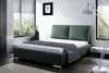 Polsterbett Bett Doppelbett GALENO 140x200 cm in Stoff Grün Produktbild-Vorschau 1