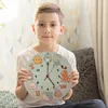 Jelly & Friends Kinderuhr mit süßen Meerestieren Wanduhr Produktbild-Vorschau 8