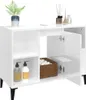 vidaXL Umývadlo Vanity Unit High Gloss White 80x33x60cm Náhľad obrázku produktu 5