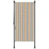 vidaXL Tenda a rullo per esterni giallo e bianco 120x270 cm Anteprima dell’immagine prodotto 3