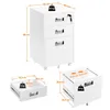 Yaheetech Mobiler Aktenschrank Rollcontainer mit 3 Produktbild-Vorschau 3
