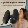 FLOWZOOM AIR Cuscino da viaggio gonfiabile con cappuccio, Anteprima dell’immagine prodotto 8