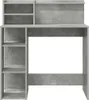 vidaXL Stôl betón sivý 90 x 48 x 101,5 cm materiál na báze Náhľad obrázku produktu 3