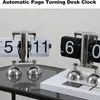 Tischuhr, Retro-Flip-Uhr, Flip-Schreibtischuhr, Klappbare Produktbild-Vorschau 2