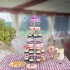 3/4/5/6 TIER -Kuchenständer Transparentes Glasschalen Produktbild-Vorschau 6