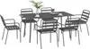 Outsunny Salon de jardin extšŠrieur ensemble salle š€ Voir les images du produit 1