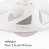 MoMi PEARL – detská hojdačka s Bluetooth, otočným sedadlom Náhľad obrázku produktu 3
