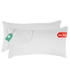 Jersey Kissenbezug 2er Set 40x80 cm 100% Baumwolle Weiss Produktbild-Vorschau 2