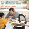 Cosori Multi-Cooker Chef Edition, Schwarz, Silber, 5 l, Produktbild-Vorschau 7