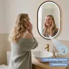 Badspiegel LED Oval 60 x 90 cm mit Beleuchtung - dimmbar, Produktbild-Vorschau 6
