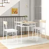 HOMCOM Ensemble table et chaises, table de cuisine avec Voir les images du produit 2