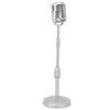 Retro Microphone Props, Fake Vintage Microphone Prop Model, Podgląd zdjęcia produktu 3