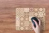 MuchoWow® Mauspad Mousepad Blumen - Figuren - Vintage - Produktbild-Vorschau 3