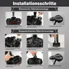 Selle de vélo Siège ergonomique Gel Mousse à mémoire de Voir les images du produit 5