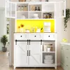 Sweiko Küchenschrank(105×38.4×180cm), Hochschrank Produktbild-Vorschau 13