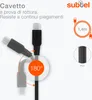 subtel Caricatore compatibile con Mini USB Caricabatteria Anteprima dell’immagine prodotto 4