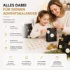 Adventní kalendář model 1 – 24 černých sáčků, samolepky a Náhled obrázku produktu 5