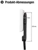 Meister Multiprise 3x extra-plate 2 m de câble noir IP20 Voir les images du produit 8