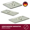 HOOZ GN 1/6 Deckel ohne Löffelaussparung, rostfreier Produktbild-Vorschau 2