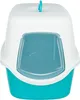 TRIXIE Katzentoilette Vico, mit Haube - türkis/weiß - 40 × Produktbild-Vorschau 2