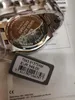 The back of a watch with a price tag attached. Produktbild-Vorschau