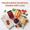 LZQ, ensemble de 12 pots à confiture de 350 ml, pots en Voir les images du produit 1