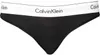 Calvin Klein dames Modern Baumwolle slip, zwart Produktbild-Vorschau 1